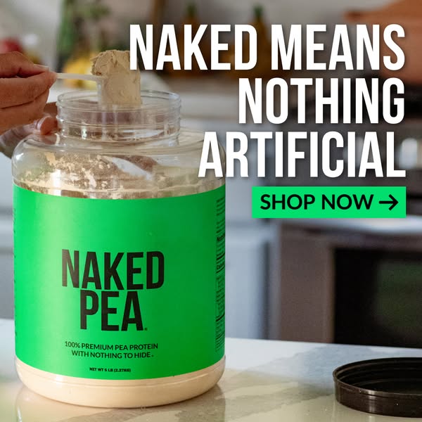 Naked Nutrition ad: Naked = Zero Compromise