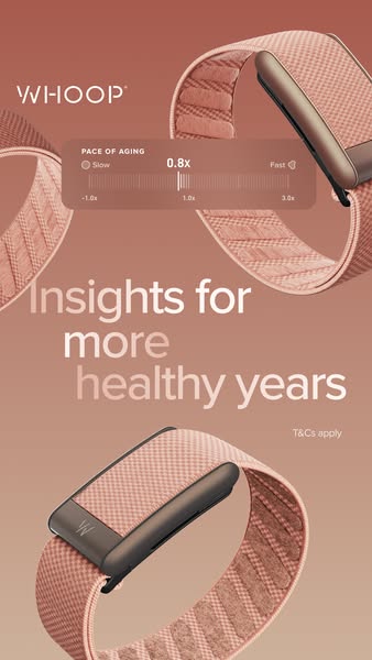 WHOOP ad: Start building better health