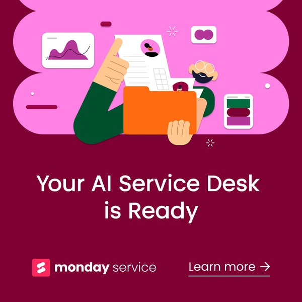 monday.com ad: Get your free demo today