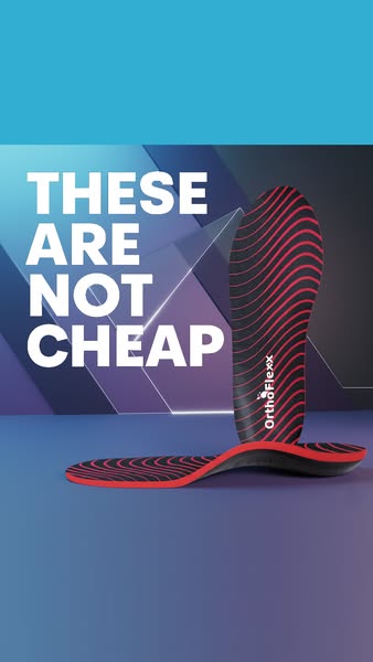OrthoFlexx ad: Arch Support That Doesn't Collapse
