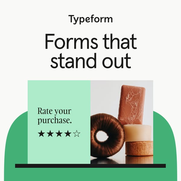 Typeform ad: Catch their attention
