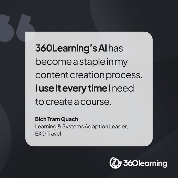 360Learning ad: Discover 360Learning today.