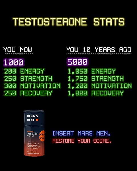 Mars Men ad: Reclaim The Man You Used To Be