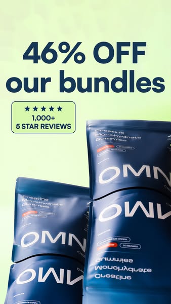 OMNI Longevity ad: Creatine Made Delicious 🍉