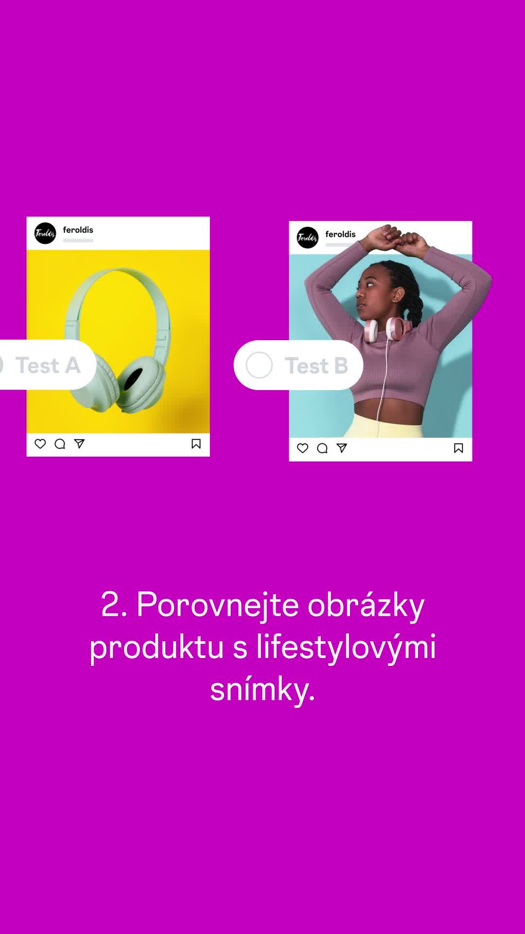 Instagram for Business ad: Vyzkoušejte osvědčené testovací taktiky.