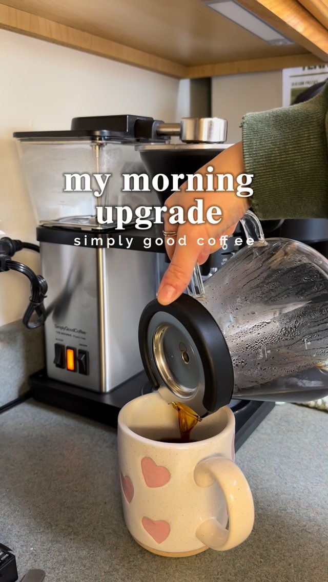 Simply Good Coffee ad: I didn’t realize how much plastic can touch your water and coffee in most machines until I started researching and realized how bad it reall