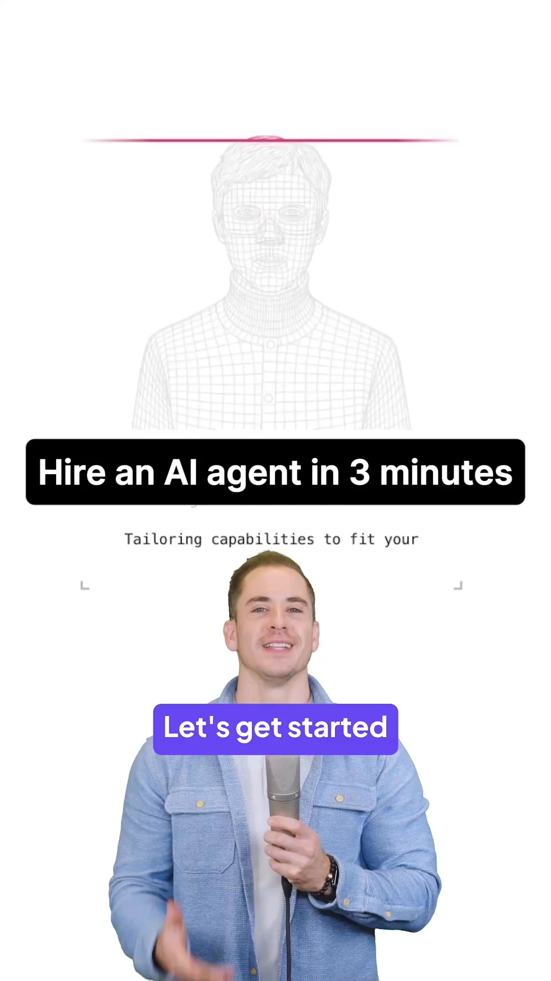 ClickUp ad: Hire an AI agent in 3 minutes.