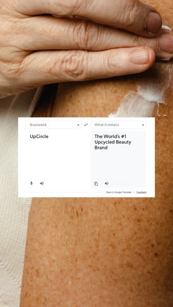 UpCircle ad: Start Your Journey to Better Skincare Today ✨