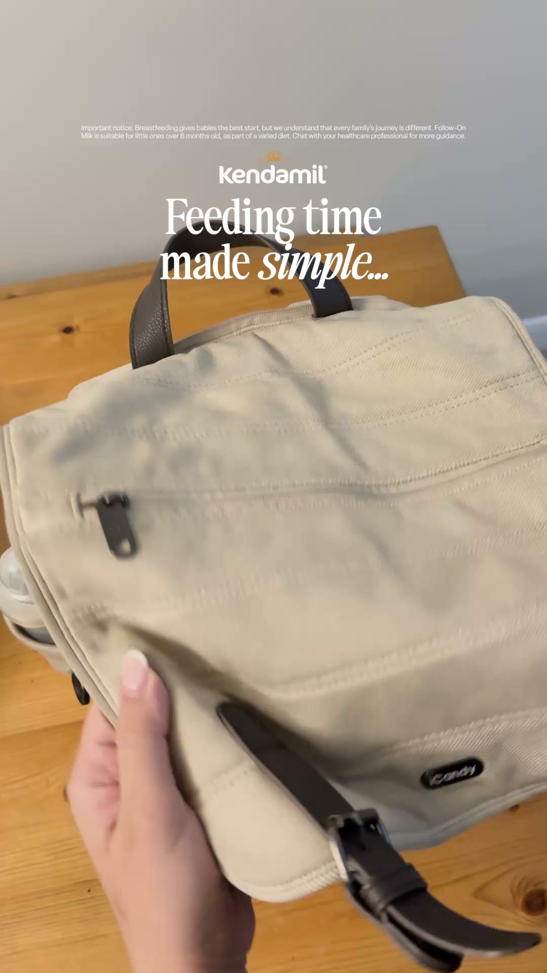 Kendamil ad: Subscribe & Save for Stress-Free Feeding