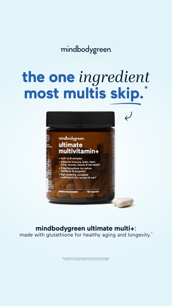 mindbodygreen ad: Like 8 supplements in 2 capsules.*