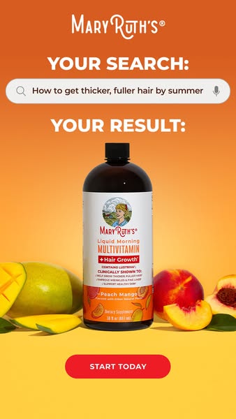 MaryRuth's ad: The “Viral” Vitamin for Hair Growth