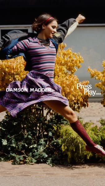 Damson Madder ad: Introducing ‘Press Play’