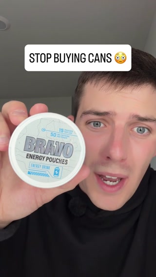 BRAVO Energy Pouches ad: 0g Sugar. All the Energy.