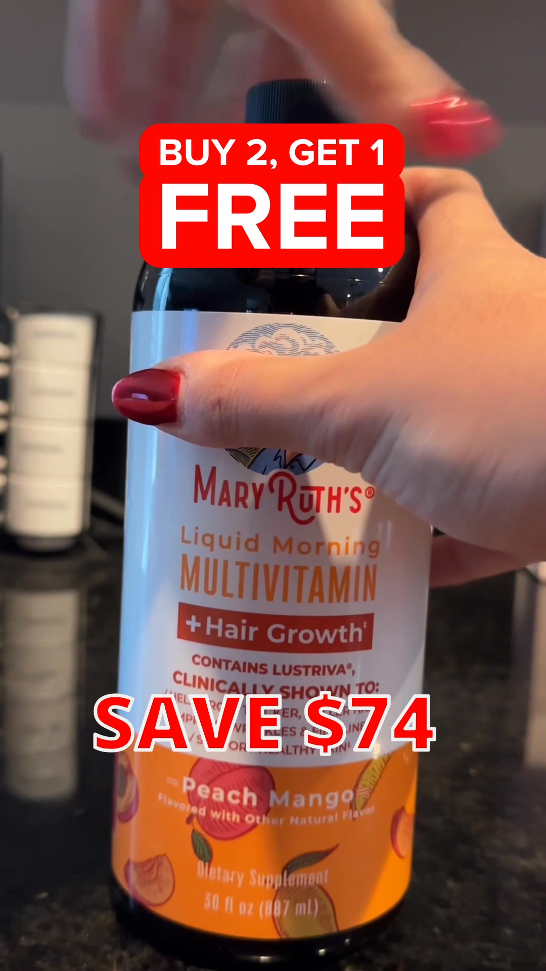 MaryRuth's ad: Get THREE for the price of TWO