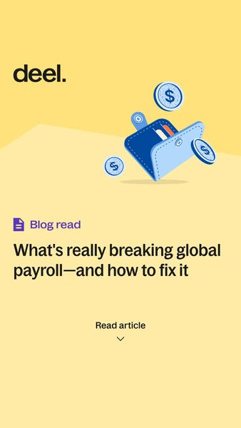 Deel ad: Standardise payroll across every market
