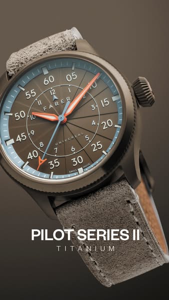 Farer ad: NEW Titanium Pilot Series II