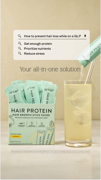 Arrae ad: Hair thinning on a GLP?