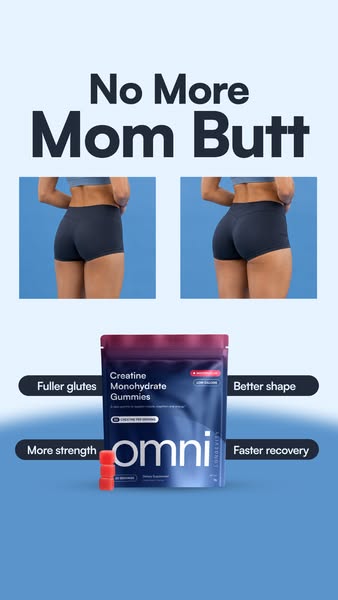 OMNI Longevity ad: Real Creatine - 43% OFF TODAY 👉