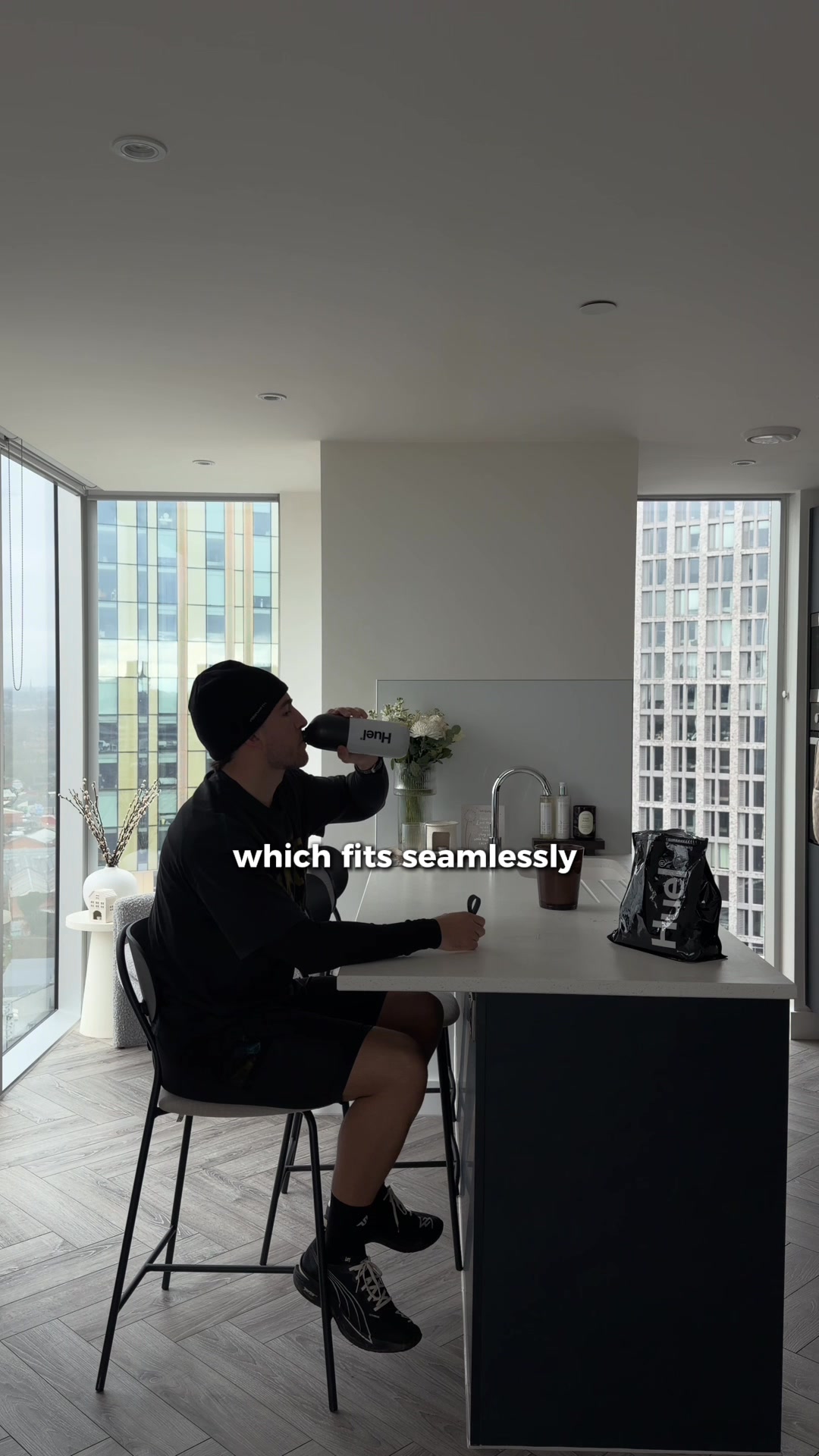 Huel ad: Stop paying twice for lunch