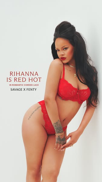Savage X Fenty ad: As seen on Rihanna