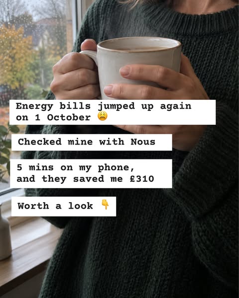 Nous ad: See how much you're wasting on your bills