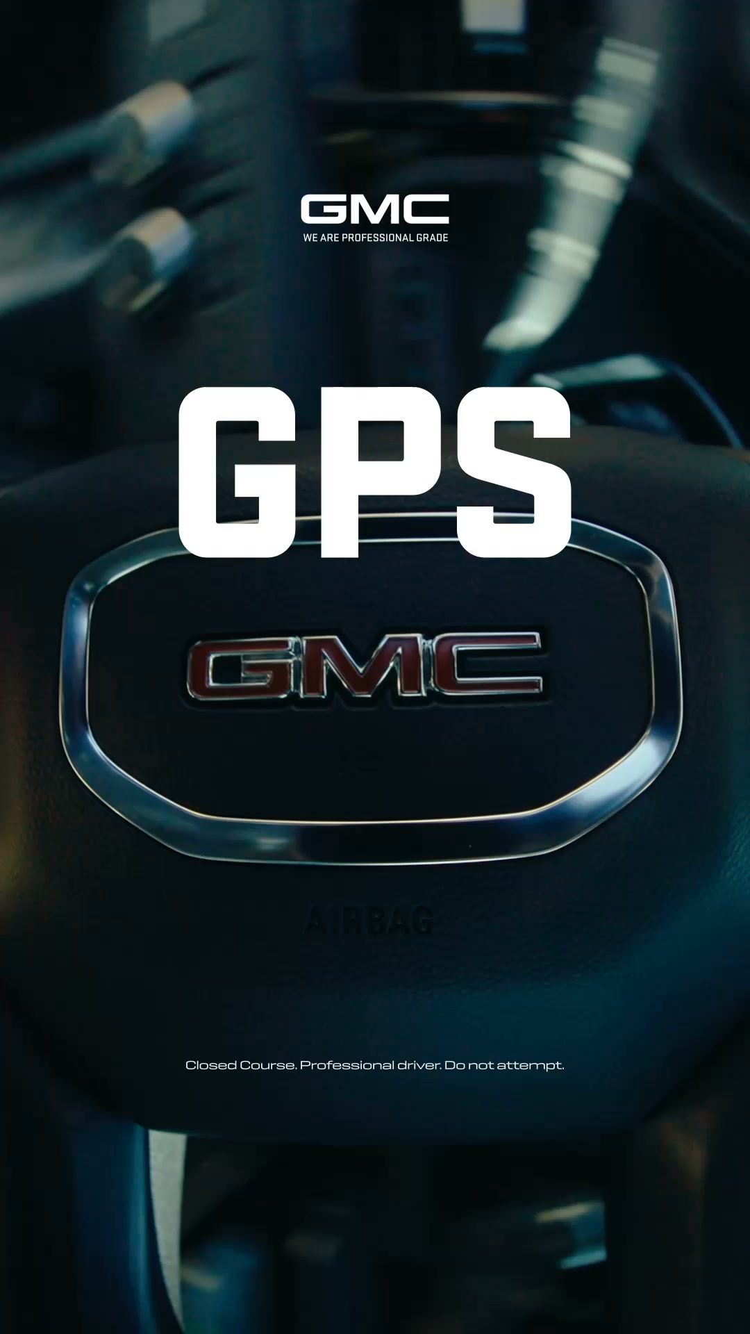 GMC ad: The Sierra 1500 AT4