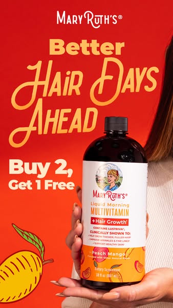 MaryRuth's ad: Get THREE for the price of TWO