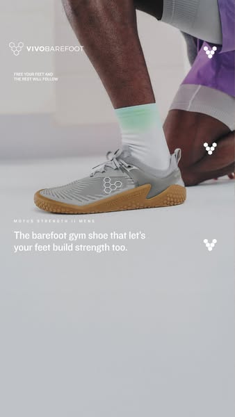 Vivobarefoot ad: Try them for 100 days
