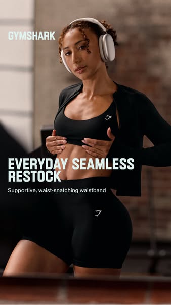 Gymshark ad: Everyday Seamless from £22