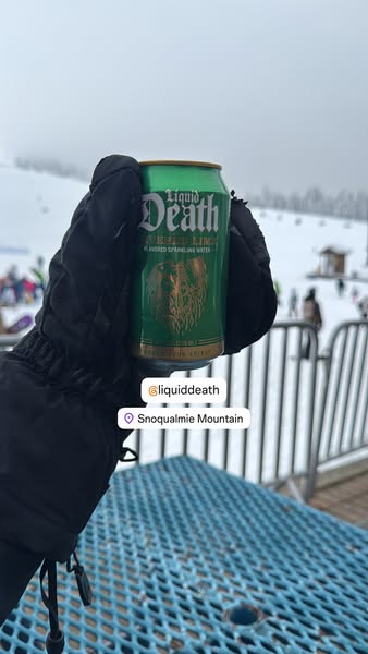 Liquid Death ad: ampd.to