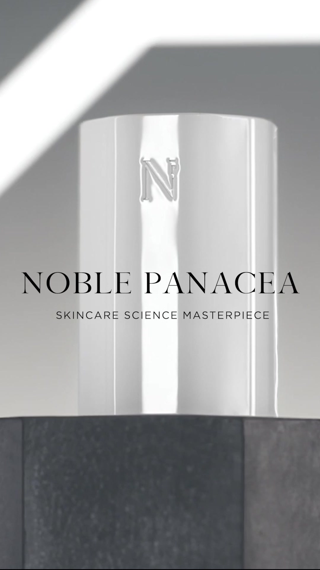 NOBLE PANACEA ad: Shop Restoring Eye Cream