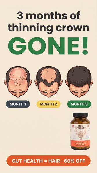 Primal Viking ad: Minoxidil's Hidden Side Effect Exposed ⚠️