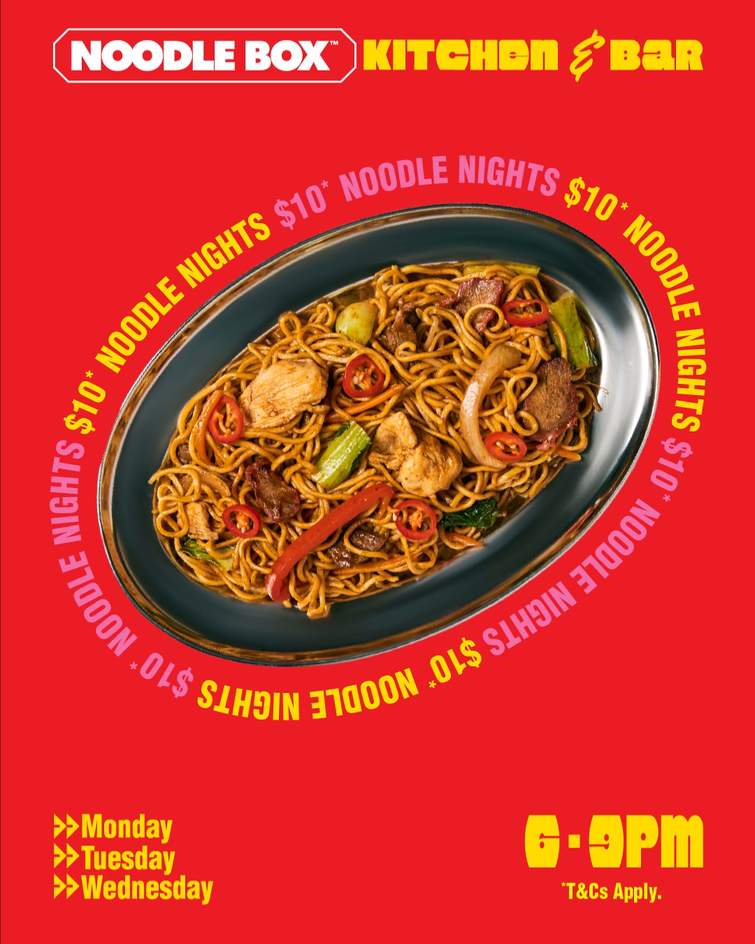 Noodle Box ad: $10 Noodle Nights