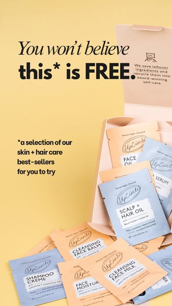 UpCircle ad: Try it before you buy the full size 👉