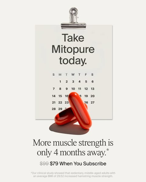 Timeline Longevity ad: No Other Supplement Does This