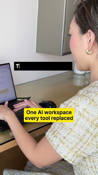 ClickUp ad: Where work meets AI
