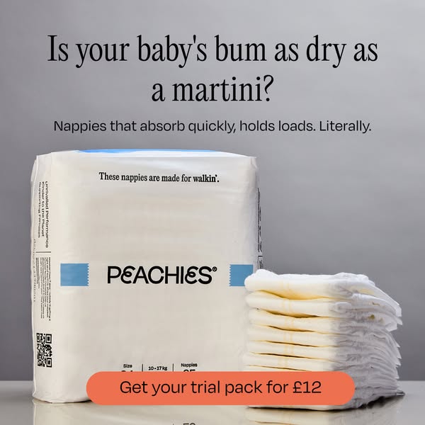 Peachies ad: Get Your Trial Pack For £12