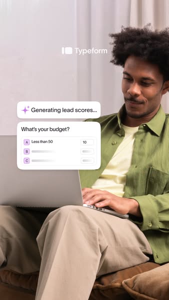 Typeform ad: Try Typeform AI