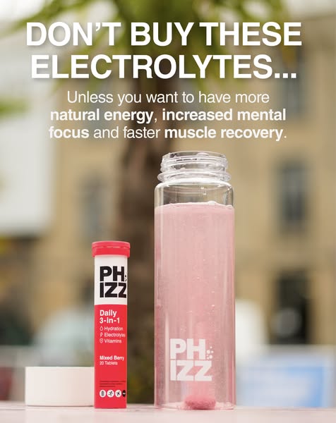 Phizz ad: FREE DELIVERY WITH YOUR ORDER 🚚