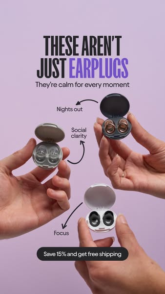 Loop ad: Shop our Earplug Bundle 👂