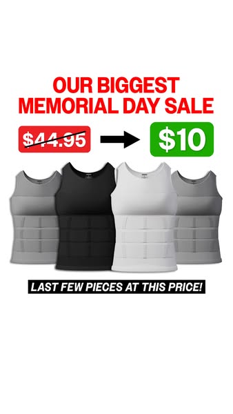 Shaperluv ad: ONLY $10 MEMORIAL DAY SALE!