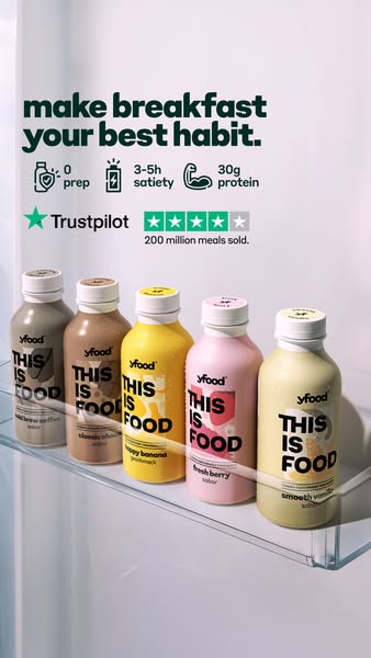 yfood ad: 👉 5 drinks for £15.95