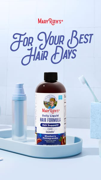 MaryRuth's ad: New: Daily Liquid Hair Formula