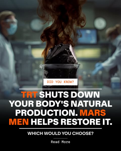 Mars Men ad: Stop Blaming Age. Start Here.