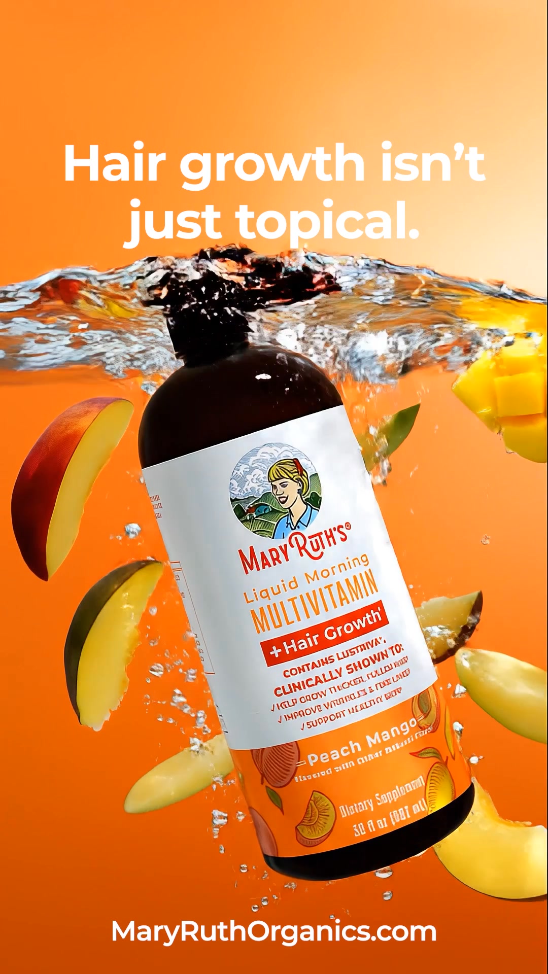 MaryRuth's ad: The “Viral” Vitamin for Hair Growth