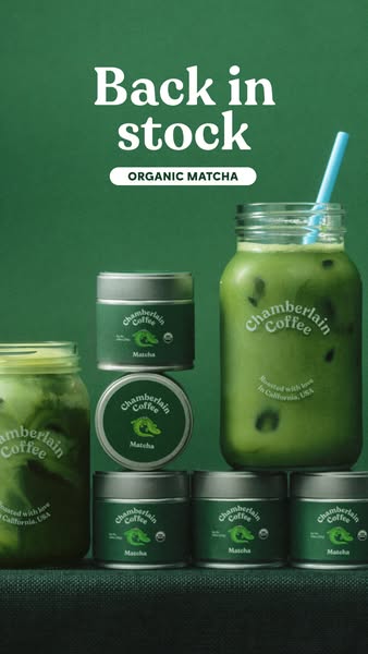 Chamberlain Coffee ad: Restock your daily ritual.