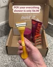 Dollar Shave Club ad: All the Goods in One Box