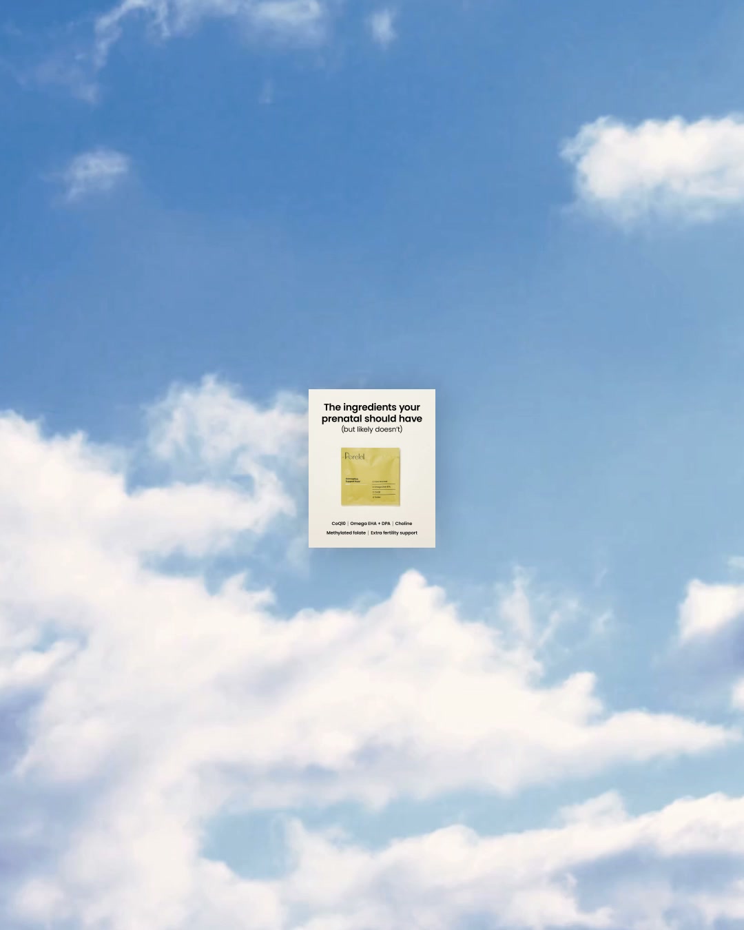 Perelel ad: The first OB/GYN-founded vitamin company