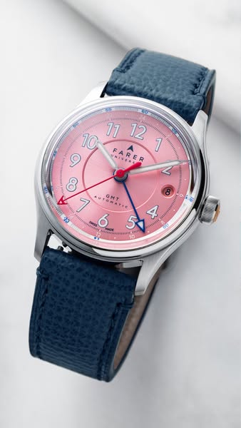 Farer ad: British Design X Swiss Made