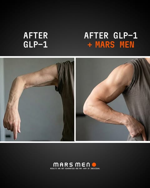 Mars Men ad: Keep Muscle + Metabolism on GLP-1s